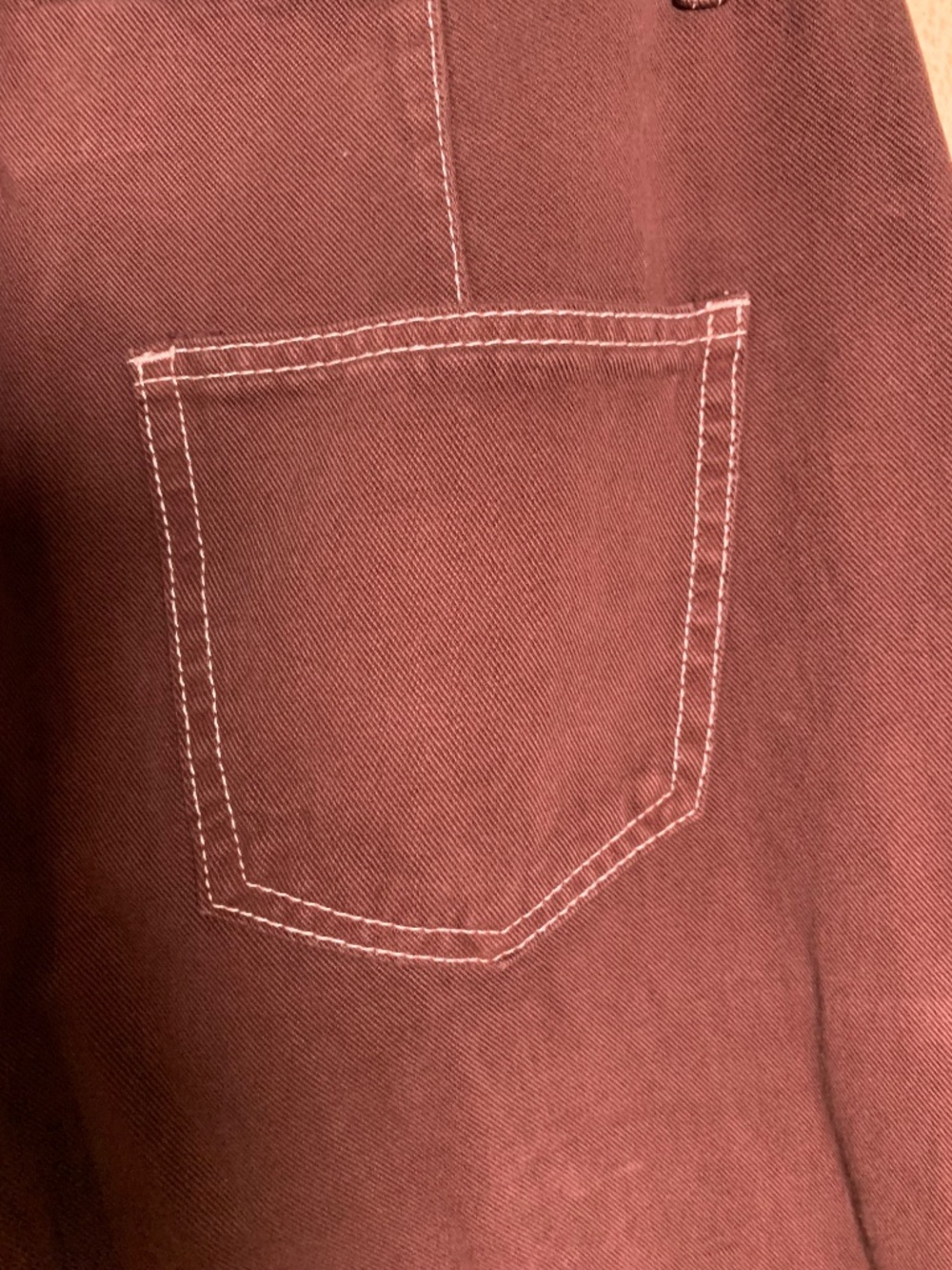 Lioness brown denim style pant sz M - Picture 7 of 9